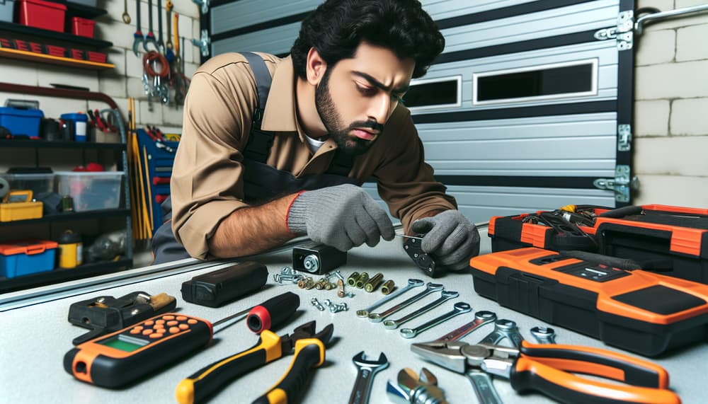 Garage door work in Post Falls